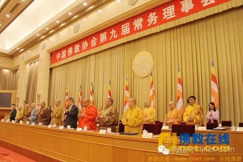 中国佛教协会第九届常务理事会第二次会议在京隆重召开(图12)